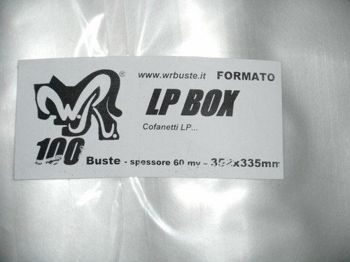 100 buste box - wr, "lp