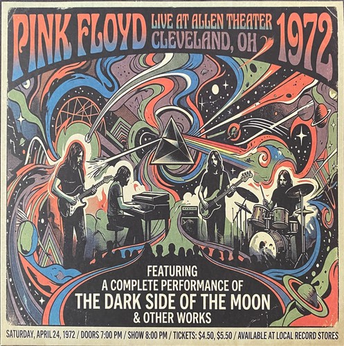 Pink floyd allen theater - pink,