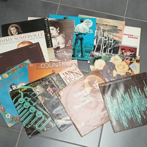 Vinyl records x14 - 12", job
