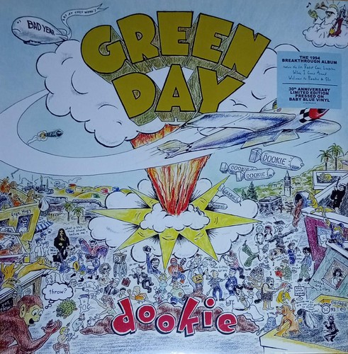 Green day dookie vinile - green,